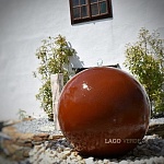 Фонтан-шар из кортена "Mars" | купить в Lago Verde | фото 1