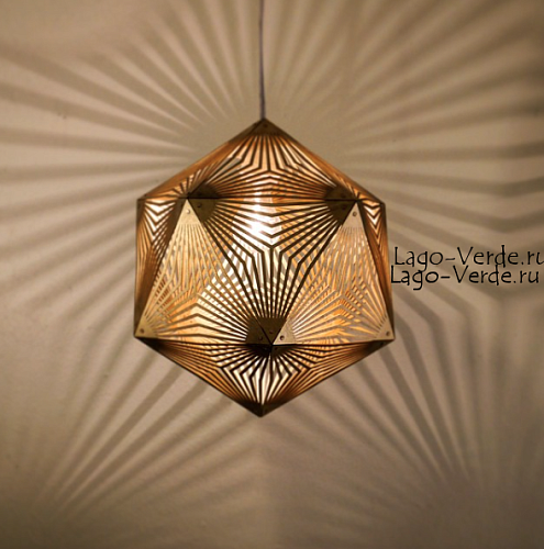 Геометрический светильник "Web" | купить в LAGO VERDE 