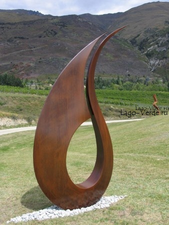 Парковая скульптура из кортеновской стали: купить | изготовить на заказ