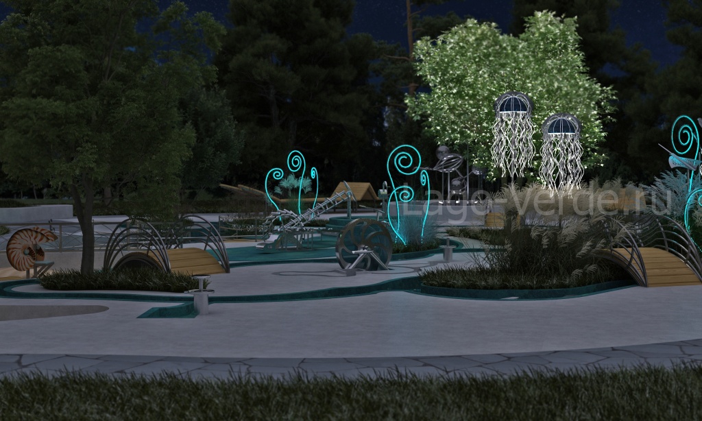 световой арт-объект Медузы_водная детская площадка Лаго Верде.jpg