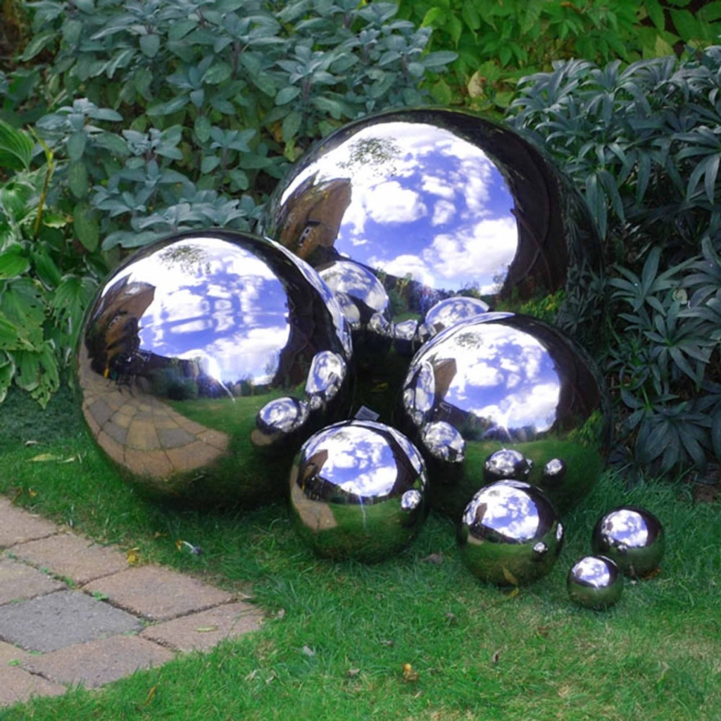 зеркальные шары из стали купить в Лаго Верде