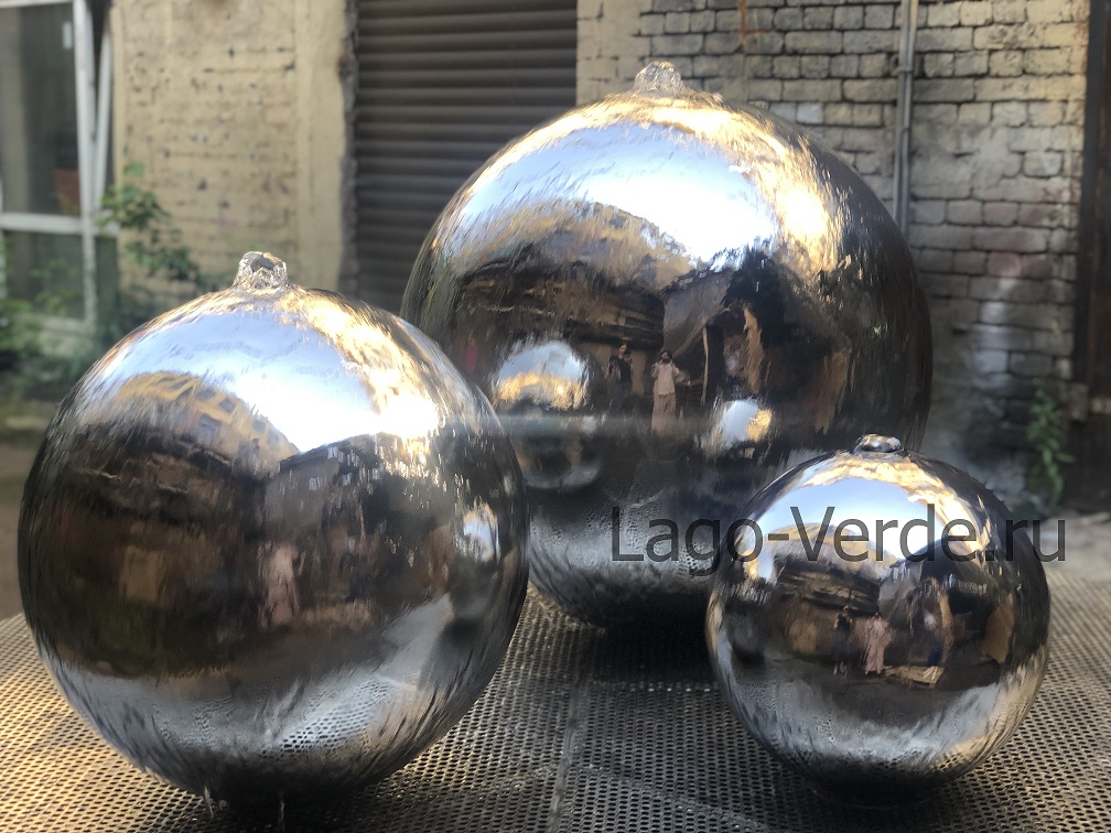 фонтаны-шары из нержавейки_купить в Лаго Верде.jpg