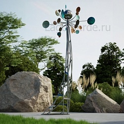 Ветряная парковая скульптура "Rumba" 