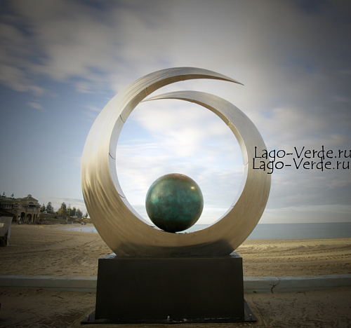 Городская скульптура "Pearl" | скульптура из стали и арт-объекты| купить в Lago Verde