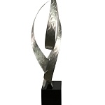 Абстрактная скульптура "Wind" | скульптура из стали и арт-объекты| купить в Lago Verde | фото 2