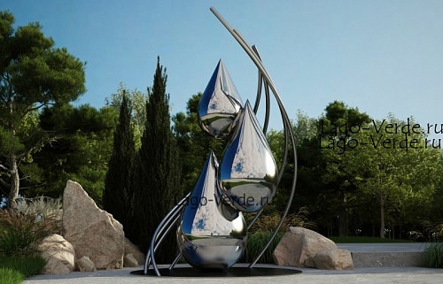 Садово -парковая скульптура "Lagrimas del Oceano" купить в интернет-магазине садовых скульптур в Москве с доставкой