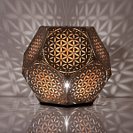 Геометрический светильник из металла "Mandala" | фото 1
