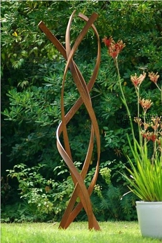 Садово-парковая скульптура из кортеновской стали: купить | изготовить на заказ