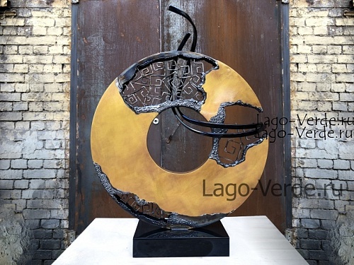 Арт-скульптура из металла - элитная современная скульптура для сада и интерьера: купить в интернет-магазине Lago Verde