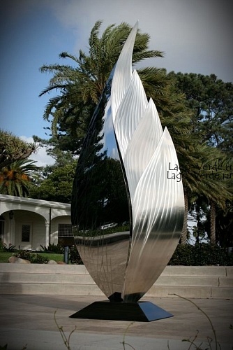 Садово-парковая скульптура "Lucido", чаша для костра в интернет-магазине МАФ и арт объектов LAGO VERDE