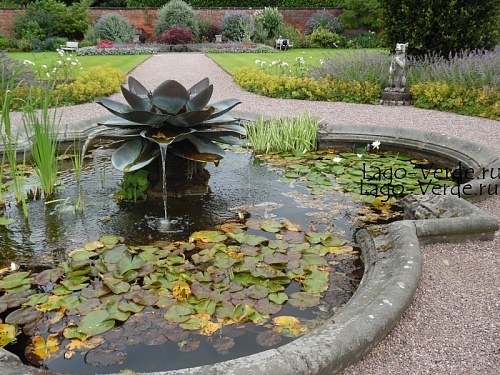 Парковый фонтан-цветок "Aroma"