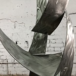 Абстрактная скульптура "Wind" | скульптура из стали и арт-объекты| купить в Lago Verde | фото 4