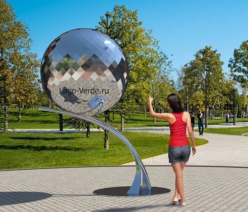 Садово-парковая скульптура "Kaleidoscope" | скульптура из стали и арт-объекты| купить в Lago Verde
