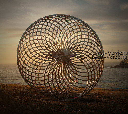 Парковая скульптура "Wheel" | скульптура из стали и арт-объекты| купить в Lago Verde