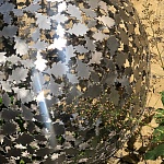 Ажурная садовая скульптура- шар "Oak" | фото 1