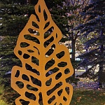 Ажурная скульптура для сада "Лист": купить | изготовить на заказ | фото 10