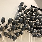 Настенная скульптура "Fish run": настенные панно в интернет-магазине Lago Verde | фото 3