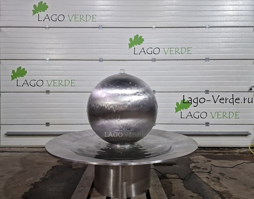 Фонтан-шар с чашей "Elegia" | Фонтаны-сферы | купить в интернет-магазине Lago Verde 