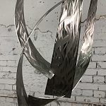 Абстрактная скульптура "Wind" | скульптура из стали и арт-объекты| купить в Lago Verde | фото 5
