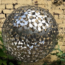Ажурная садовая скульптура- шар "Oak" 