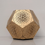 Геометрический светильник из металла "Mandala" | фото 2